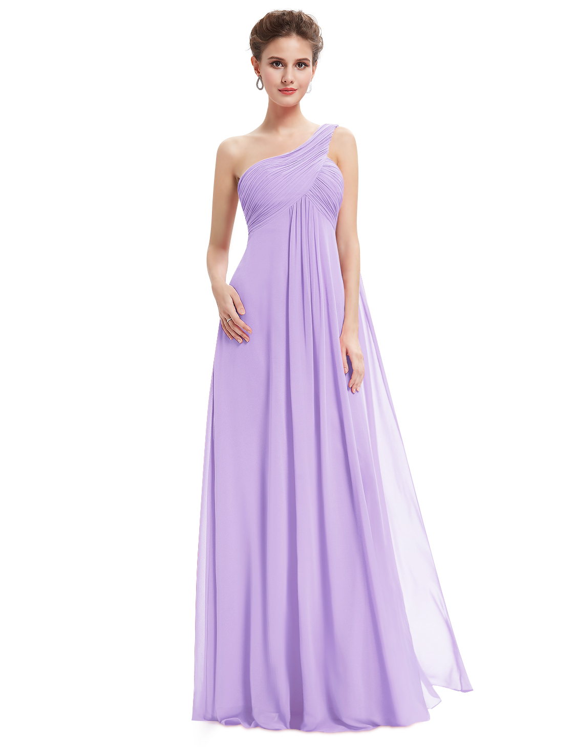 US Long Chiffon Evening Party Wedding Bridesmaid Dresses Prom Ball ...