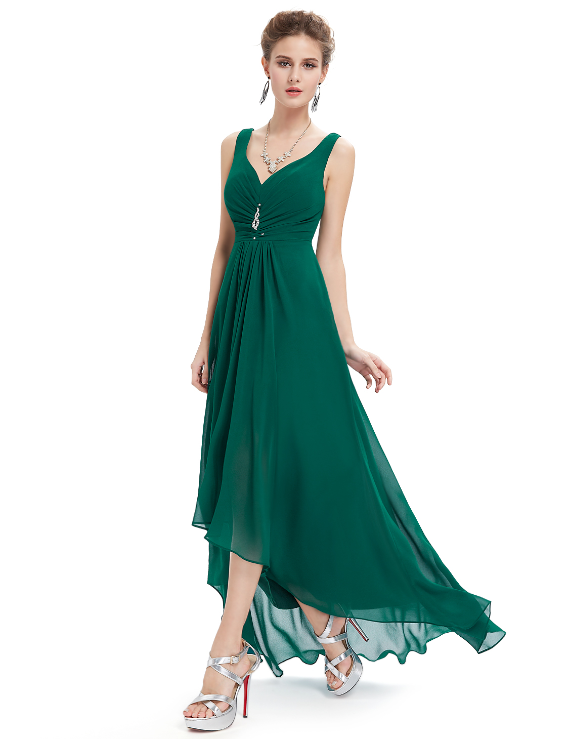 Ever Pretty Bridesmaid Dress Long Party Cocktail Formal Asymmetrical ...