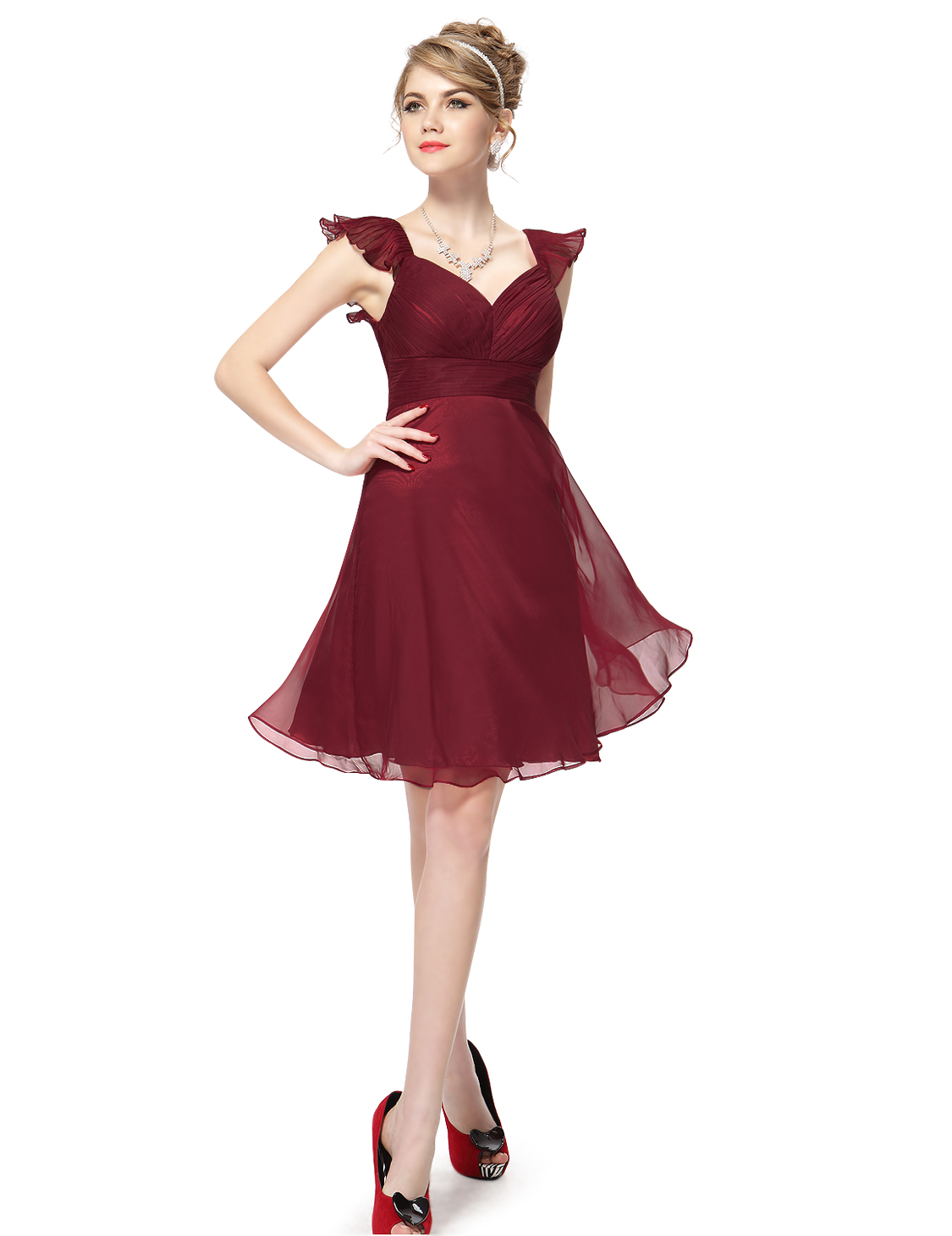 Ever Pretty Sexy Short Red V-neck Short Cocktail Dress 03930 US Seller ...
