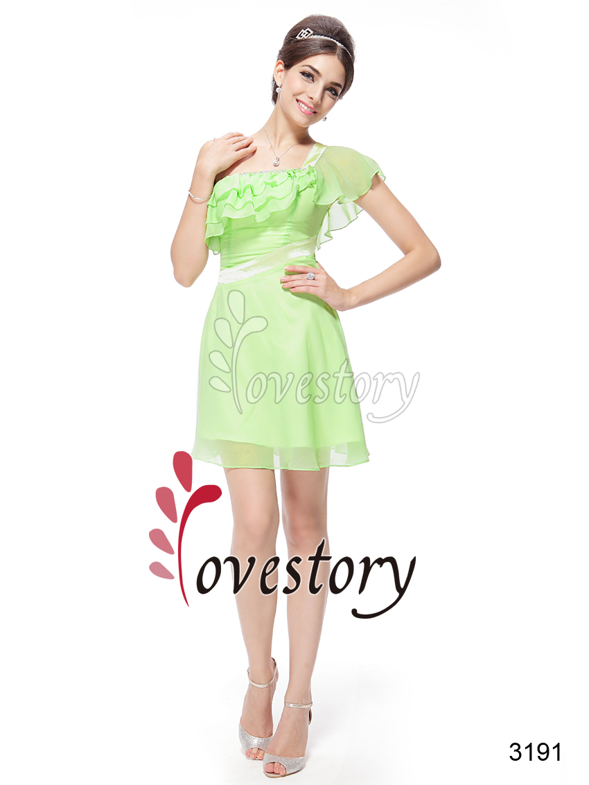  Greens Padded Stunning Rhinestones Short Club Dress 03191 US Size 6
